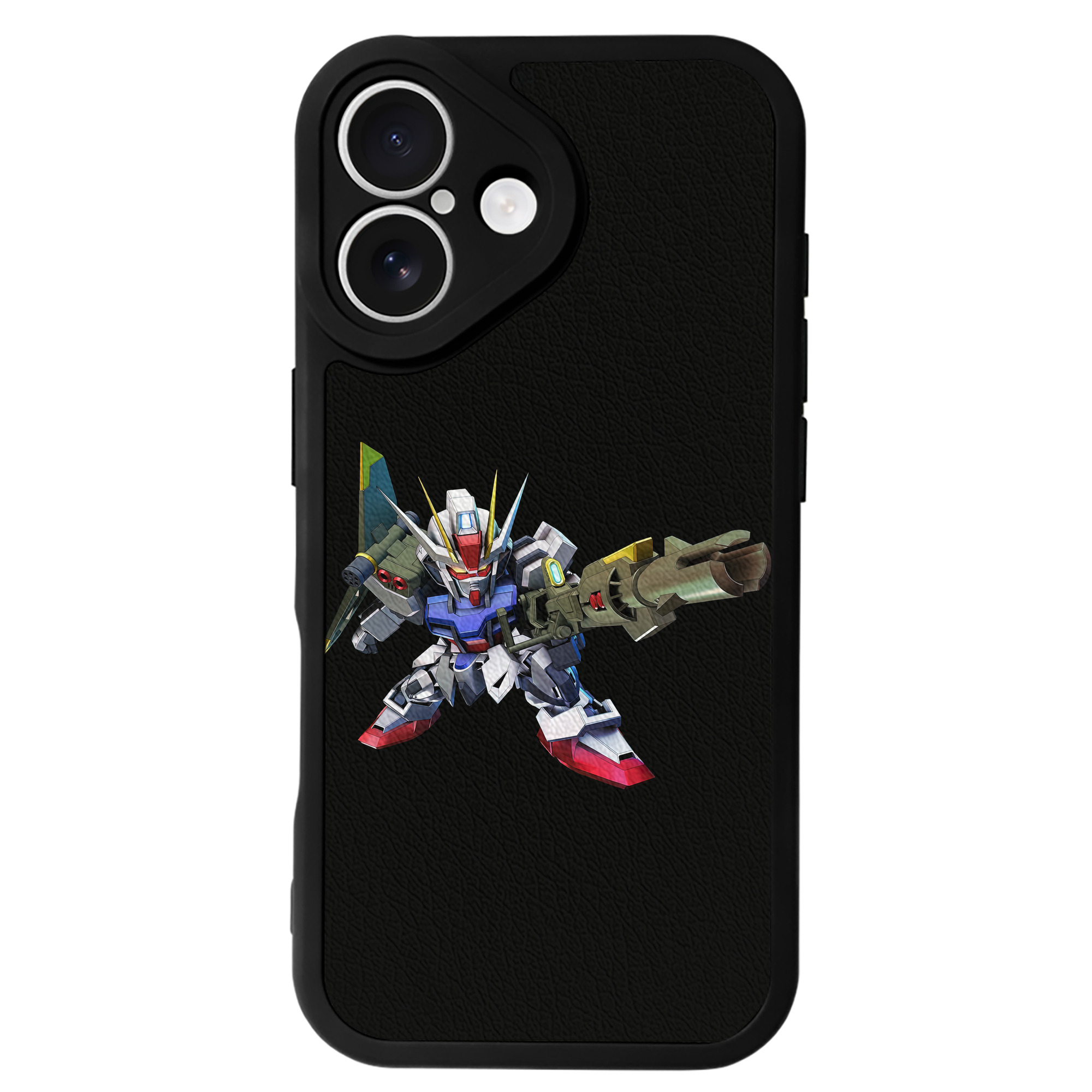 （画像用） 機動戦士ガンダム Mobile Suit Gundam 【iPhone 16シリーズ対応】シリコンスマホケース（レザー調） 材質：シリコン